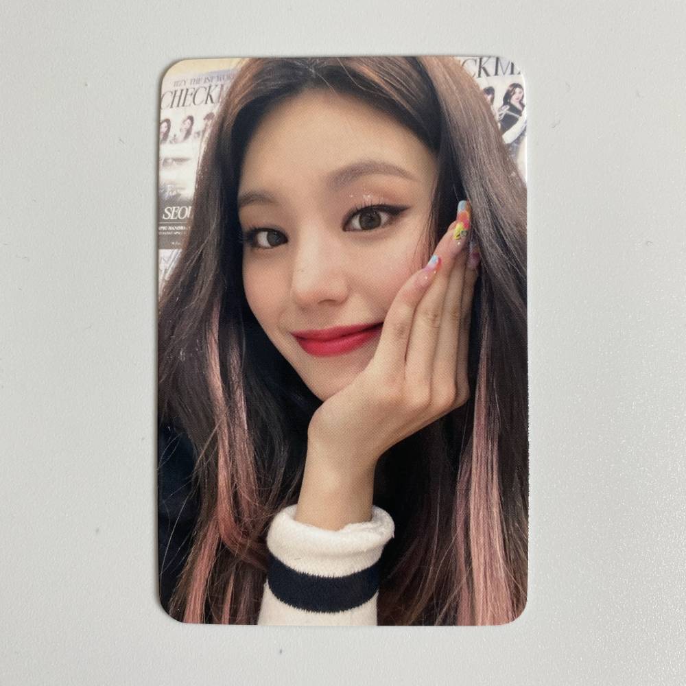 ITZY 5TH MINI ALBUM 'CHECKMATE' SPECIAL EDITION SOUNDWAVE FAN SIGN